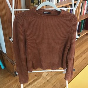 Mock neck American Apparel knit sweater